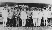 Group formed by Japanese officers and French officers