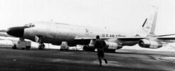 Rivet Amber 62-4137 'Lisa Ann' outside Hangar 3 Shemya, apparently just before engine start for a mission